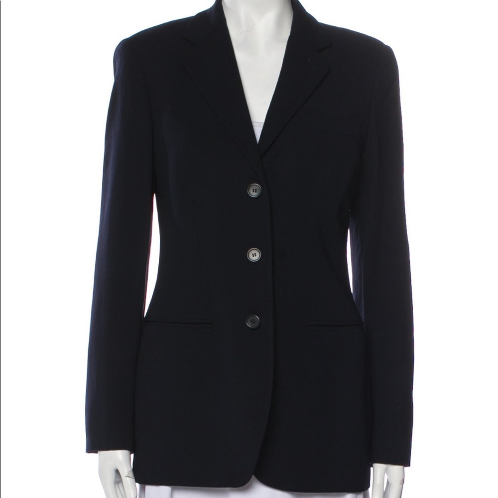 Virgin wool blazer